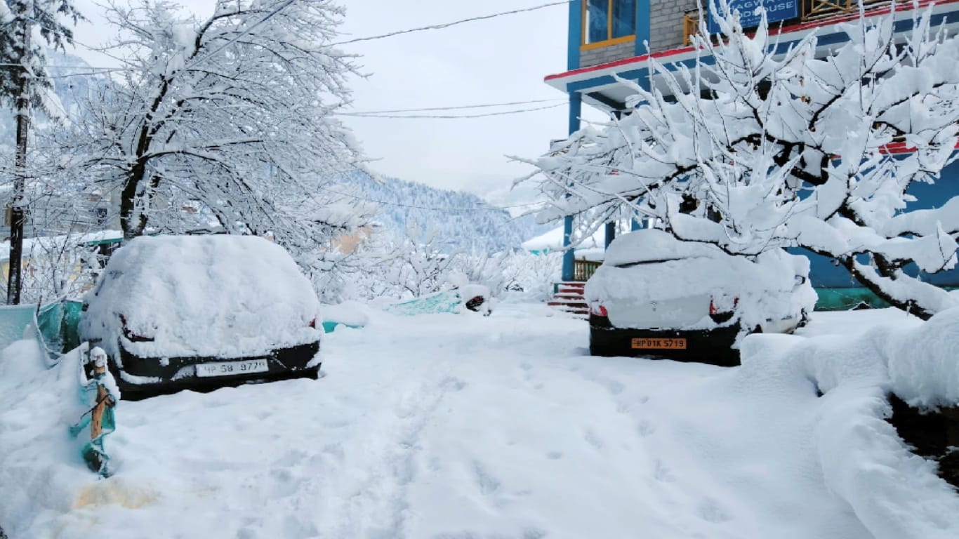 Himachal Weather update, Snowfall in Manali, Narkanda, Kinnaur, 276 roads and 172 transformers closed