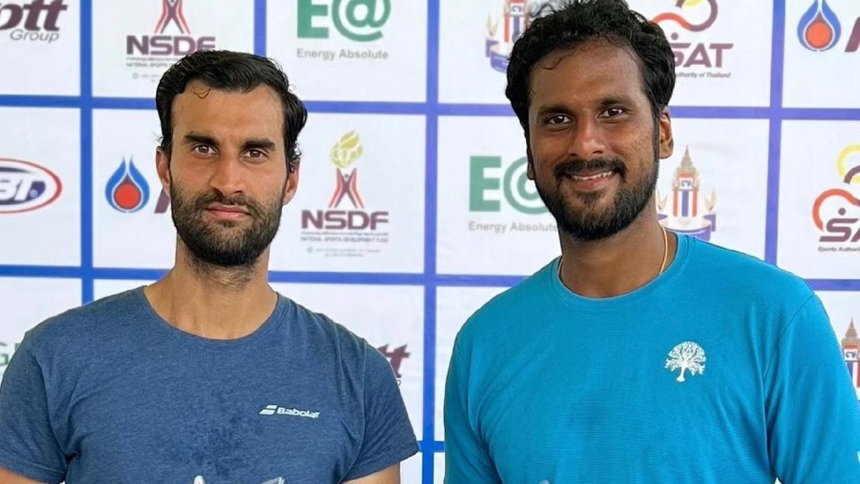 Tennis Yuki Bhambri and Saketh Myneni won the Bangkok Open won their sixth doubles title in tennis