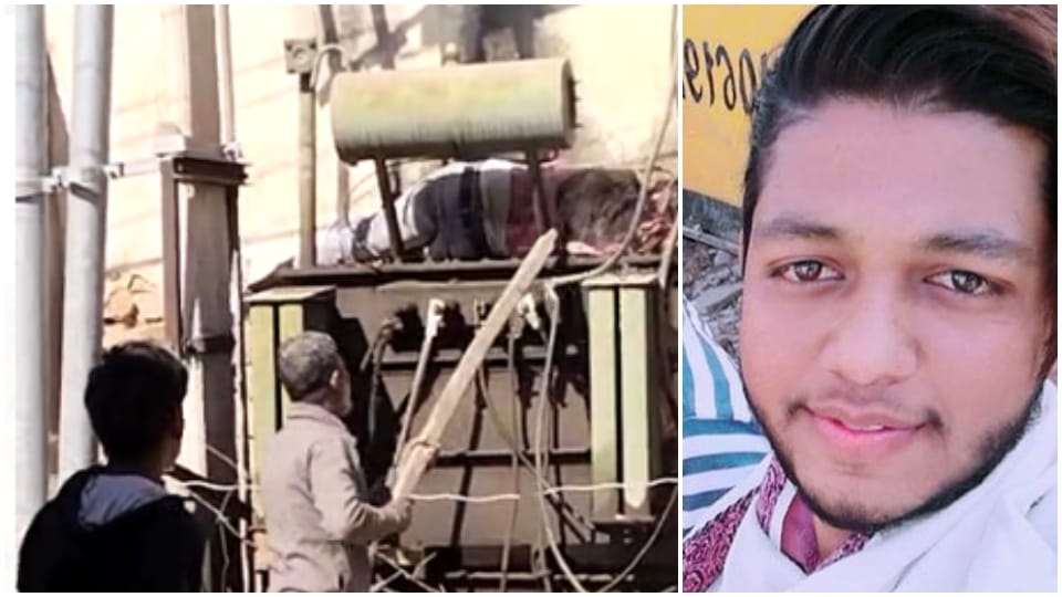 Young man fell on transformer while flying kite in jhunjhunu condition critical