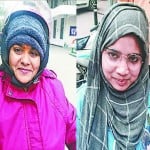 ज्योति तालियान, गुलफ्शां, फरहीन।