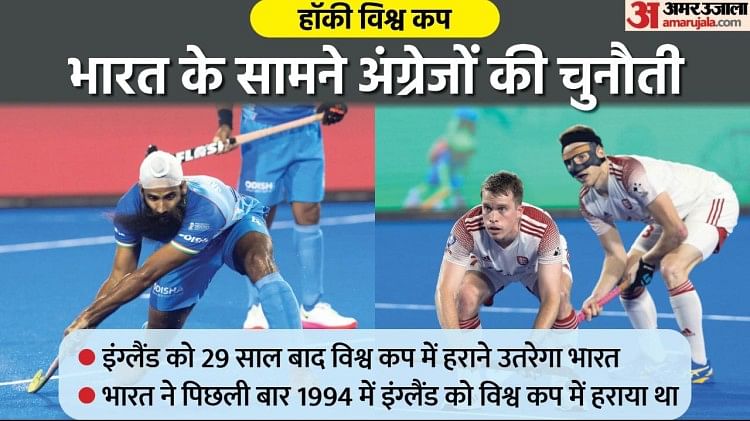 Hockey World Cup: स्पेन के बाद इंग्लैंड को हराने उतरेगा भारत, आज जीते तो क्वार्टर फाइनल की राह होगी आसान भारत बनाम इंग्लैंड