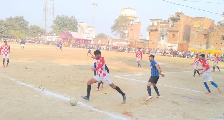 Dhanapur defeated Ghazipur by three goals