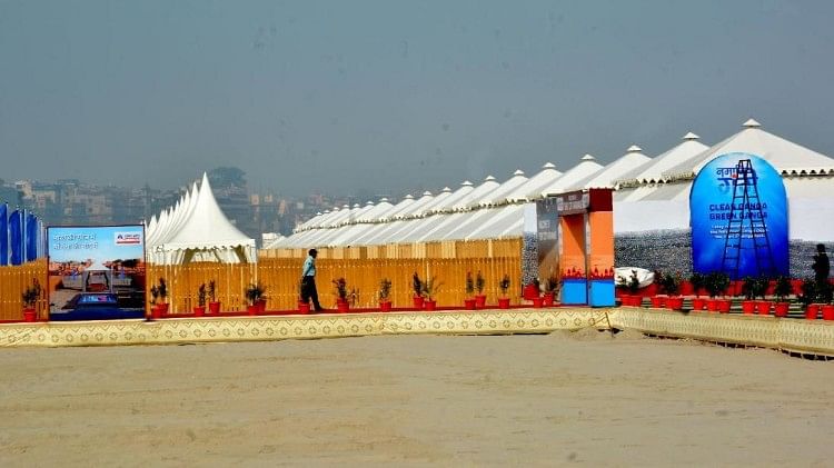 Tent City Varanasi: Notice to the operators who set up tent city on the banks of the Ganges, NGT strictly aske