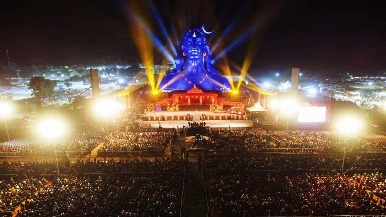 112 feet tall statue of Adiyogi unveiled in Karnataka