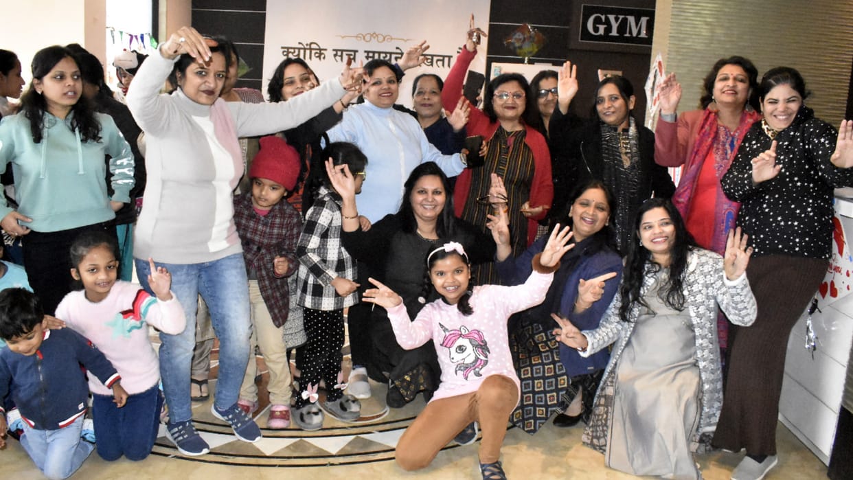 festival of New Year and Lohri celebrated by Amar Ujala Aprajita campaign and Welfare and Charity Group