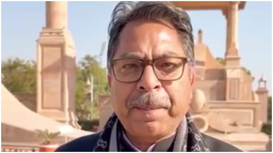 Army Day BJP State President Satish Poonia reached Amar Jawan Jyoti Martyr Memorial in Jaipur Rajasthan