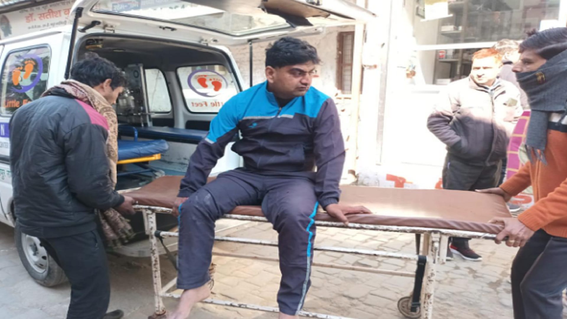 Two people have died in bike accident on the road in Baghpat and see photos