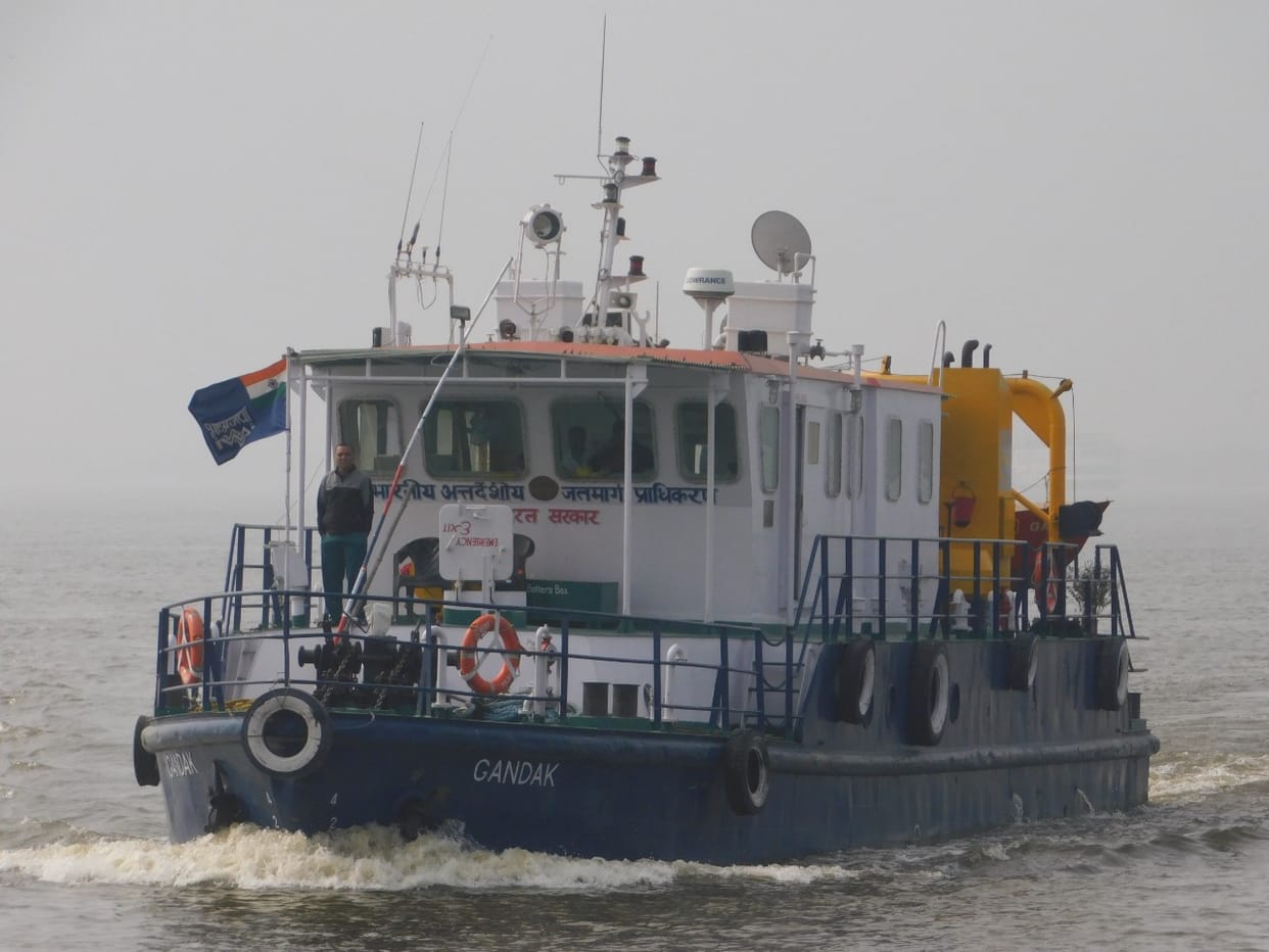 Ganga Vilas Cruise left, Police Department remained deployed
