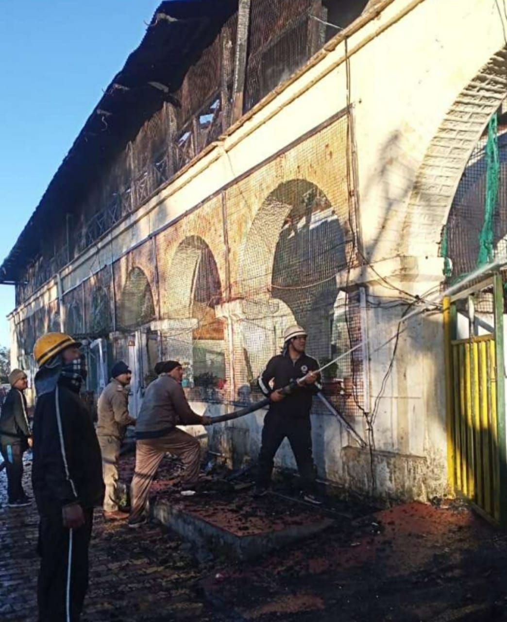 Fire At Chaubatiya Army Centre