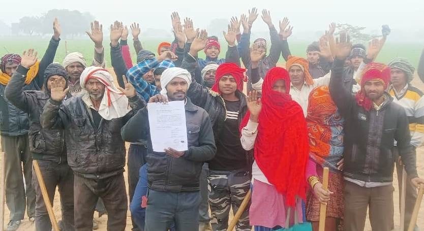 possession of the bullies on the land of the cremation ground
