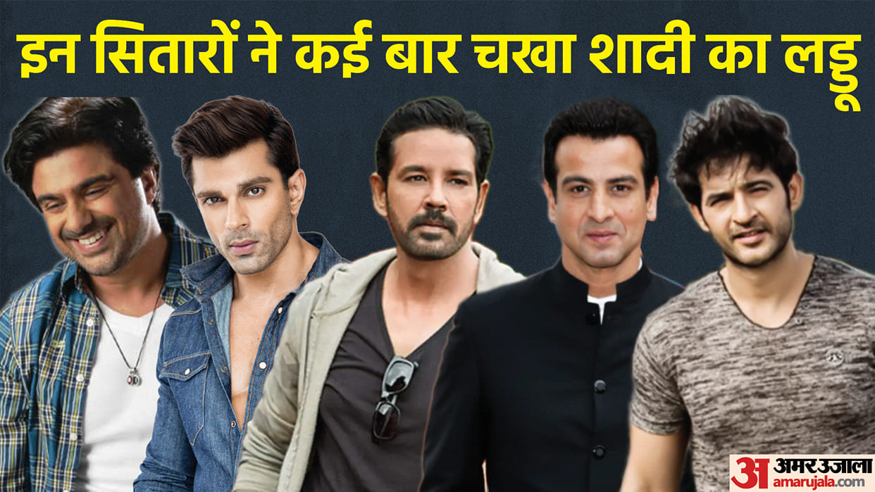 TV Actors Who Married Twice or thrice from hiten tejwani to Karan Singh Grover anup soni ronit roy sameer soni