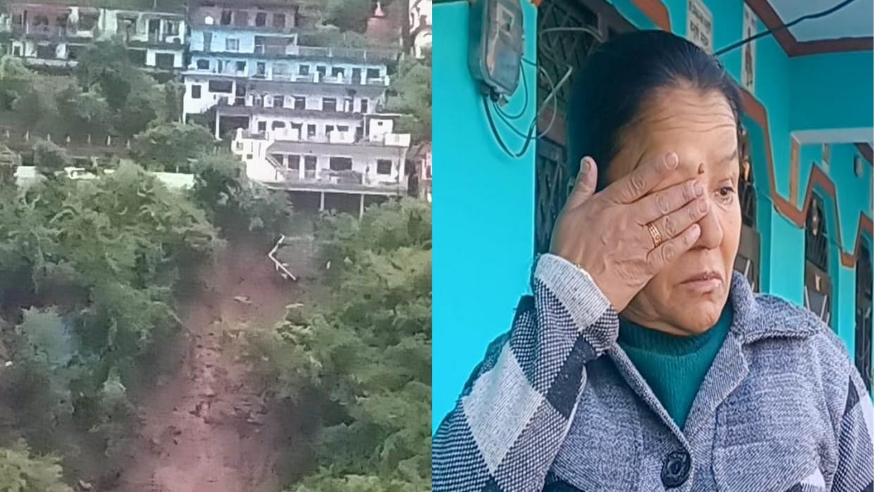 Joshimath Is Sinking Water leakage again increased in JP Colony cracks in many houses people in panic
