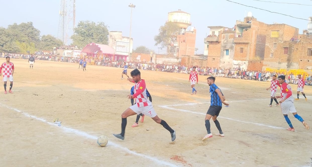 Dhanapur defeated Ghazipur by three goals