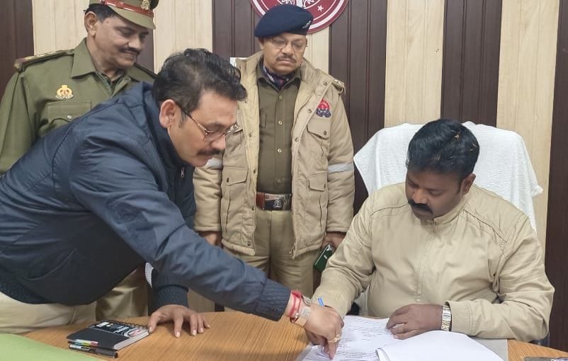 Kanpur Dehat: After taking charge, the new SP said, stopping crime and cracking down on criminals is a priority