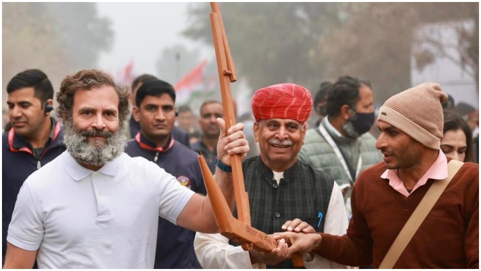Kisan Mahapanchayat President Rampal Jat met Rahul Gandhi farmers march to Rajasthan Assembly on February 24