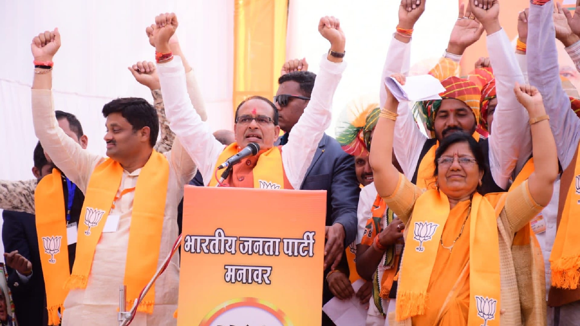 CM Shivraj arrived in Dhar district, said- don't get fooled by Congress