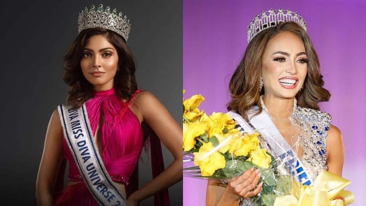 Miss Universe 2022 Divita Rai From India Did not get place in Top 5 R Boney from America won the Crown