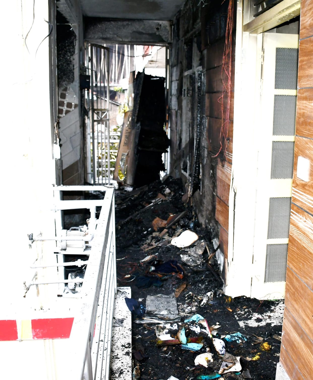 Fire broke out in a godown located at Gandhi Chowk in Hamirpur, loss worth lakhs