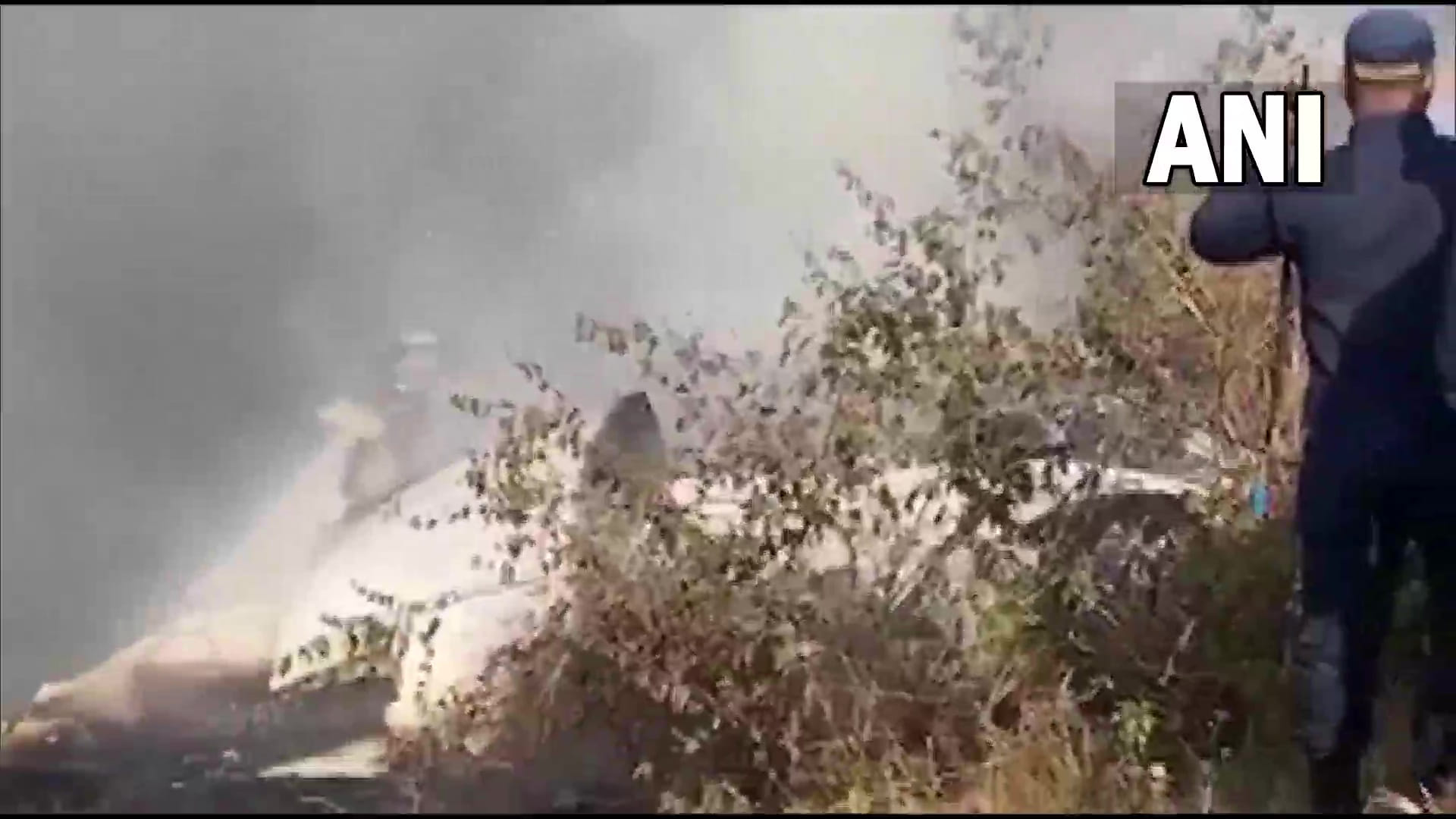 Initial rescue efforts hampered because airplane crashed onto treacherous terrain Eyewitness