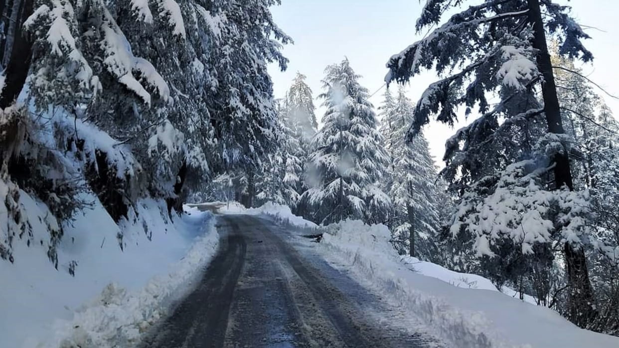 himachal weather update 178 roads blocked after snowfall blackout in many areas