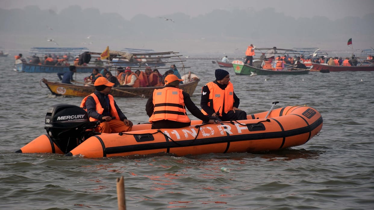 Magh Mela: Scooter speed boat, remote lifebuoy will save the lives of devotees