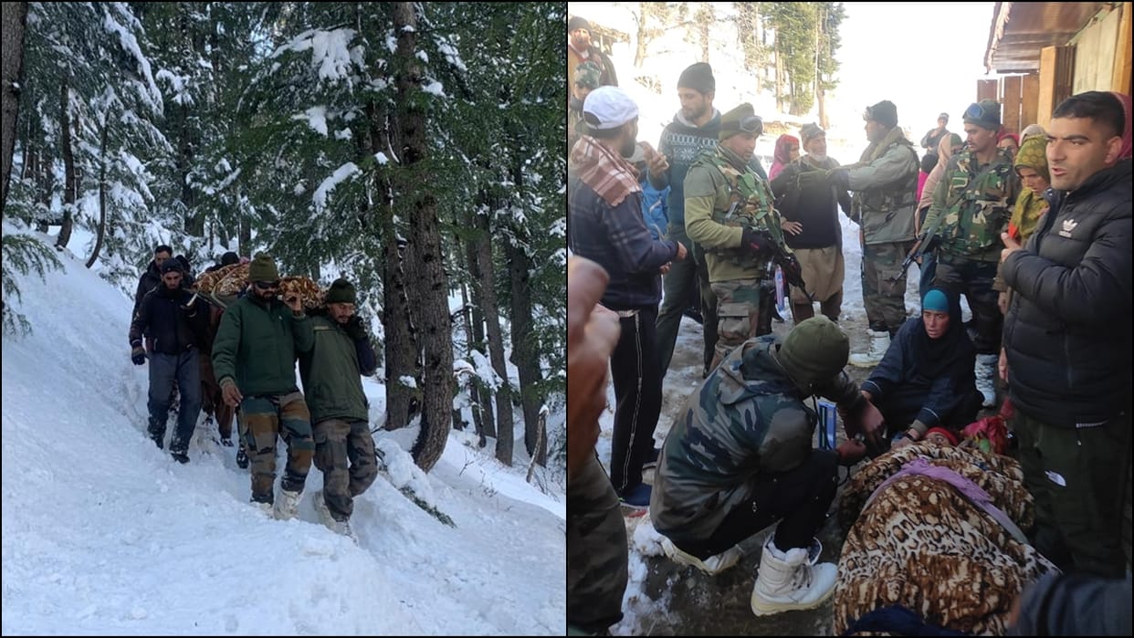 Ramban: army jawans took pregnant woman to hospital after walking for six hours in snowy area
