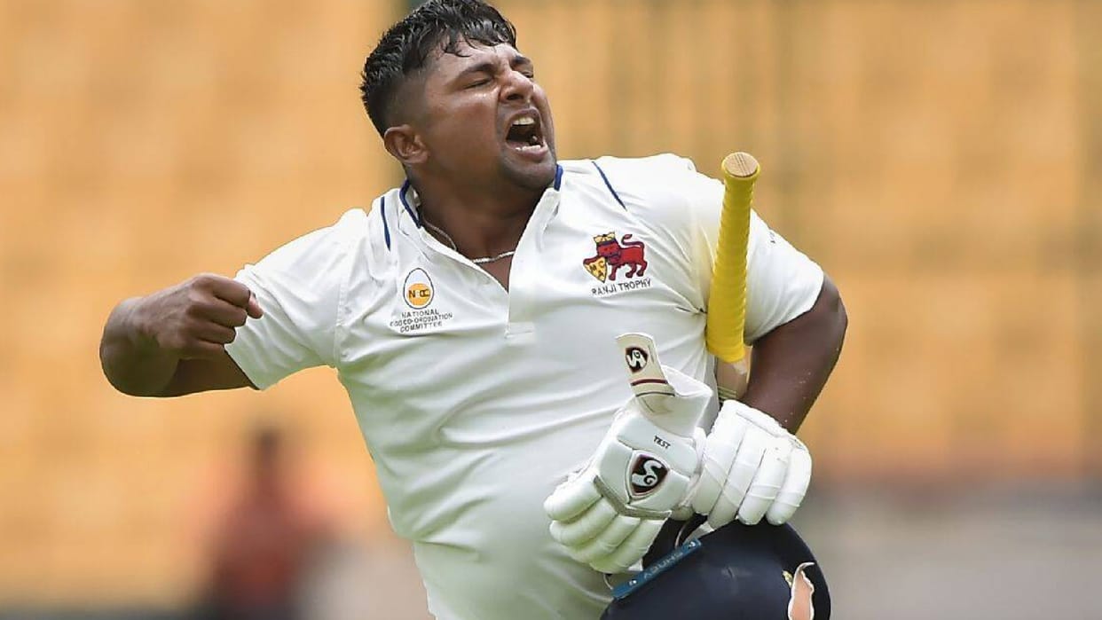 IND vs AUS Test Series Sarfaraz Khan shared statistics on not being selected in Test team reminded Don Bradman