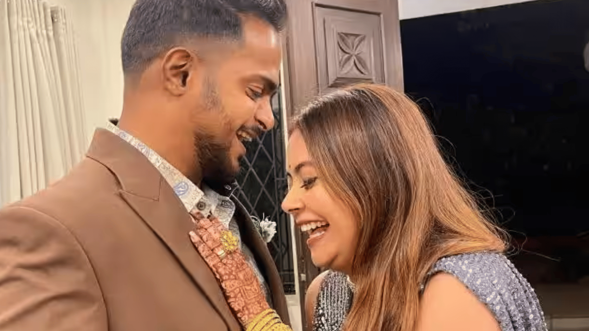 Devoleena Bhattacharjee celebrates first month anniversary with Shahnawaz Shaikh see users reaction