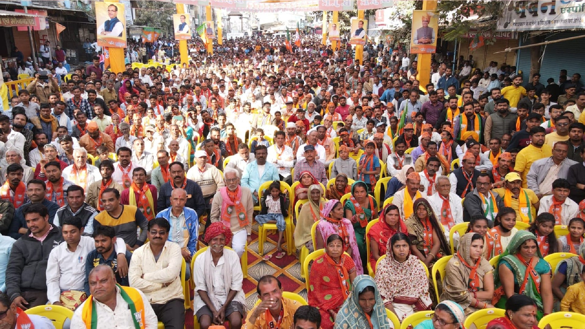 CM Shivraj arrived in Dhar district, said- don't get fooled by Congress