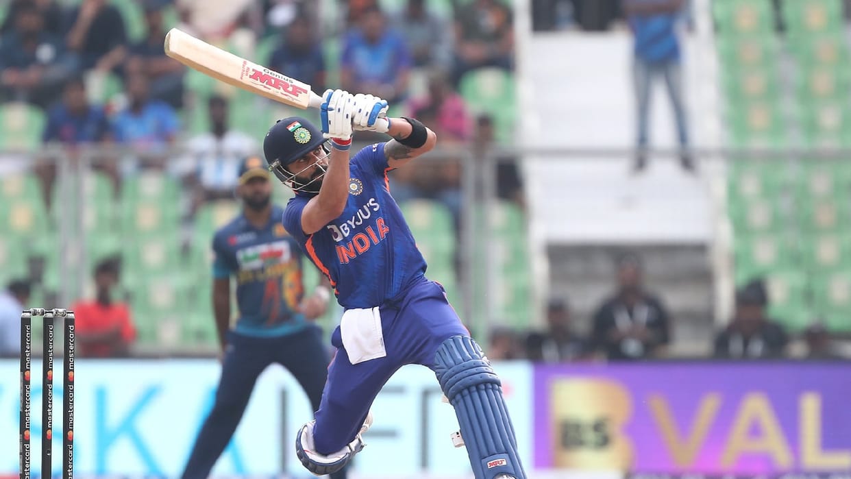 Virat Kohli hits Eight sixes first time in an ODI Innings copies MS Dhoni helicopter Shot watch Video