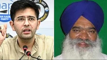 Amritsar News: Raghav Chadha wrote- Flight to London is about to start, MP Aujla said- Why are you misleading Raghav Chadda and Gurjit Singh Aujla.