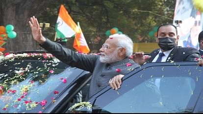 PM's road show from Patel Chowk to NDMC Convention Center