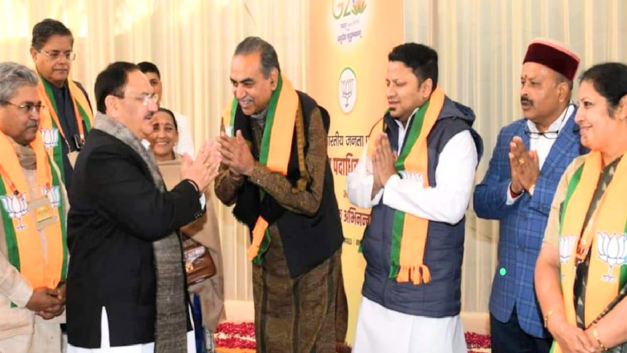 Mandi and Kangra parliamentary seats are BJP's weak link, brainstorming took place in the Central Working Comm