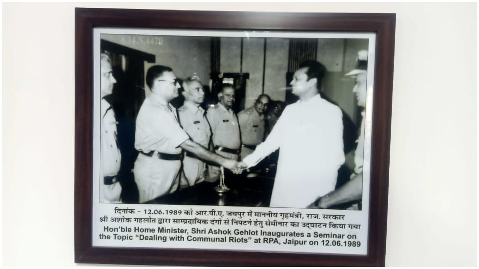 DGP Umesh Mishra inaugurated photo gallery at Jaipur Police Headquarters Rajasthan