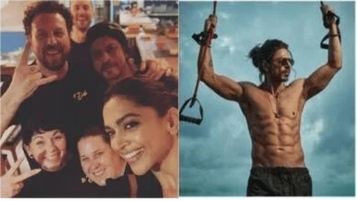 Shahrukh Khan and Deepika Padukone starrer Pathan unseen pictures get viral on social media