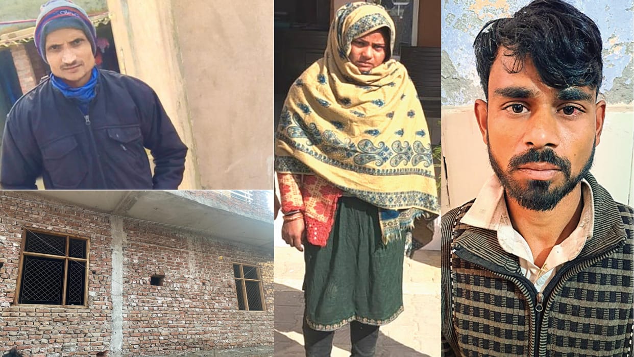 Greater Noida Murder of husband along with lover Dead body buried in septic tank