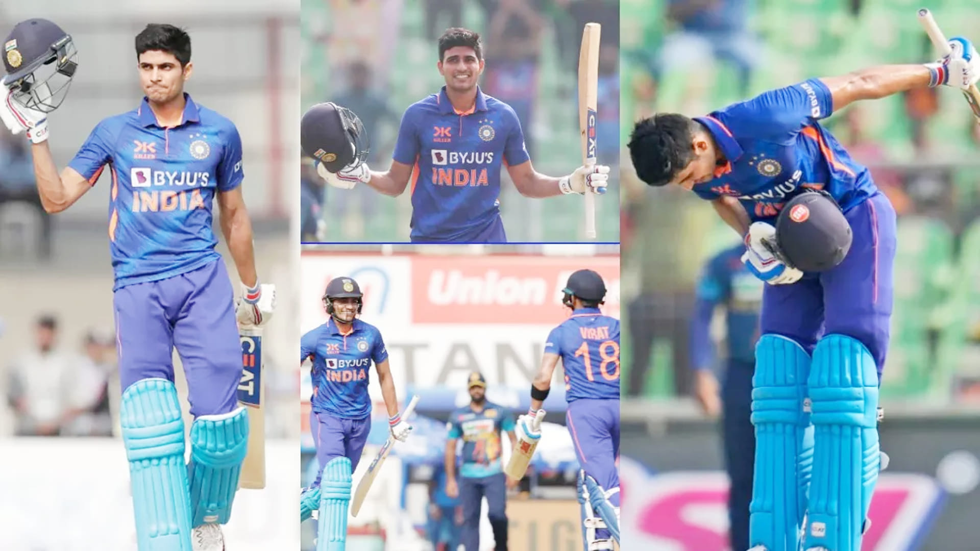 IND vs SL: Indian players surprised watching Shreyas Iyer Spin bowling, Rohit surprised at Kohli six; Photos