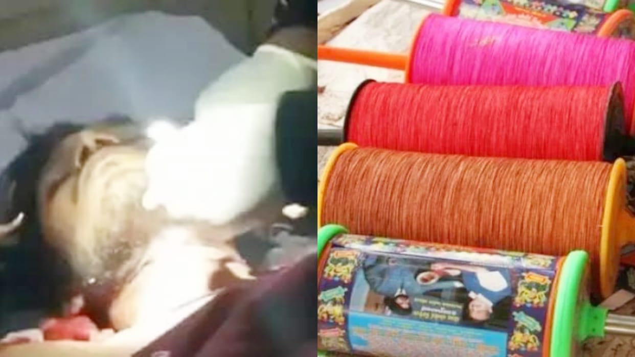 MP News ITI student neck cut by kite string in Rewa 90 stitches taken condition critical