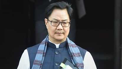 Law Minister Kiren Rijiju Writes To Cji, Government Wants Its  Representatives In Collegium - Amar Ujala Hindi News Live - Collegium:कानून मंत्री  रिजिजू ने चीफ जस्टिस को लिखा पत्र, कहा- कॉलेजियम में