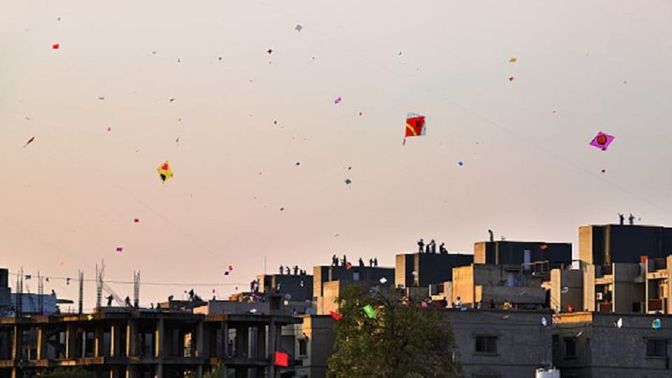 Gujarat: Six killed, 176 injured in kite flying incidents during Uttarayan
