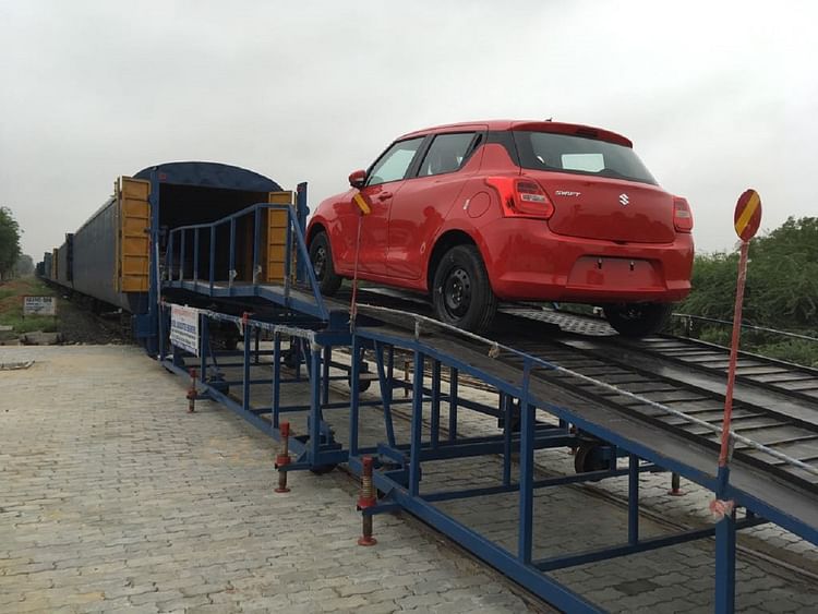 Indian Railways Car Transport Train Maruti Suzuki Dispatches More Than ...