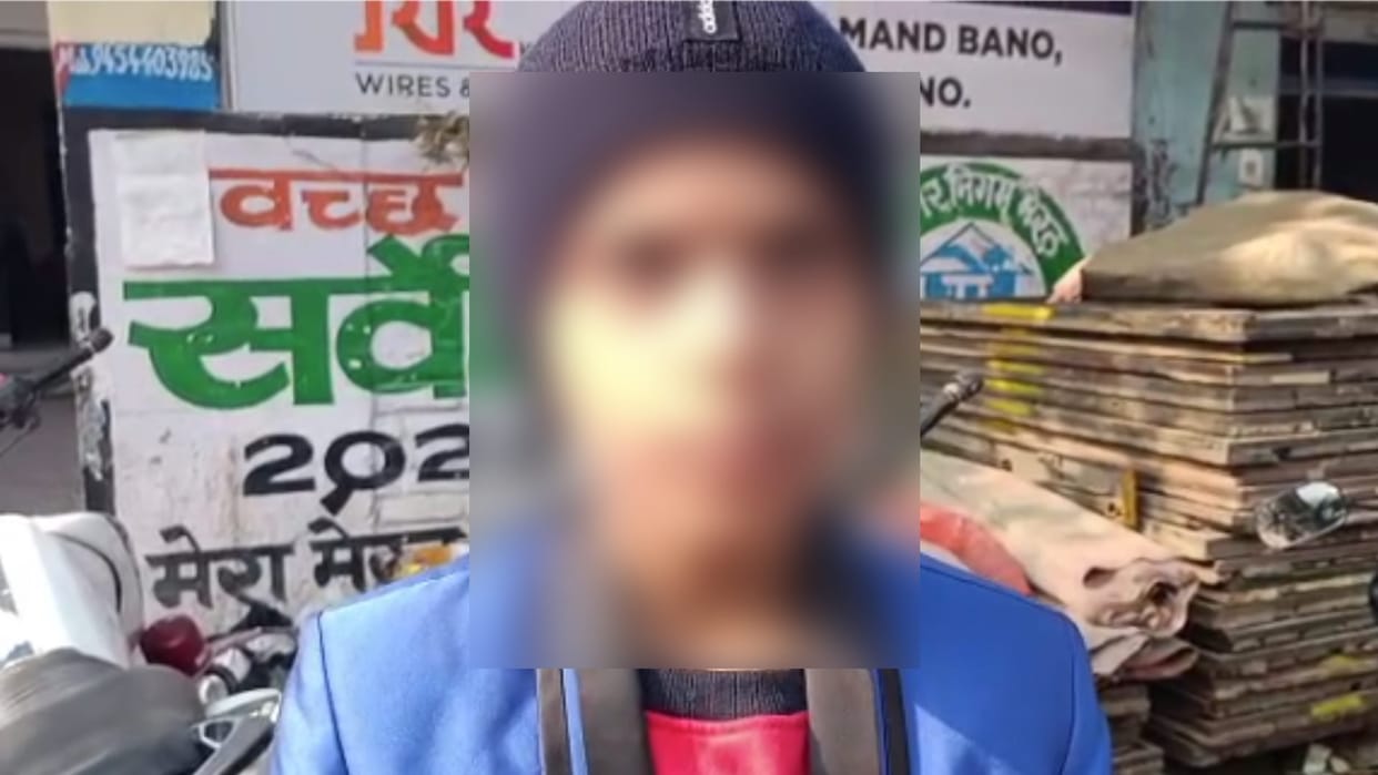 Kidnapping of 10 year old student in Meerut but excluding later the miscreants fled