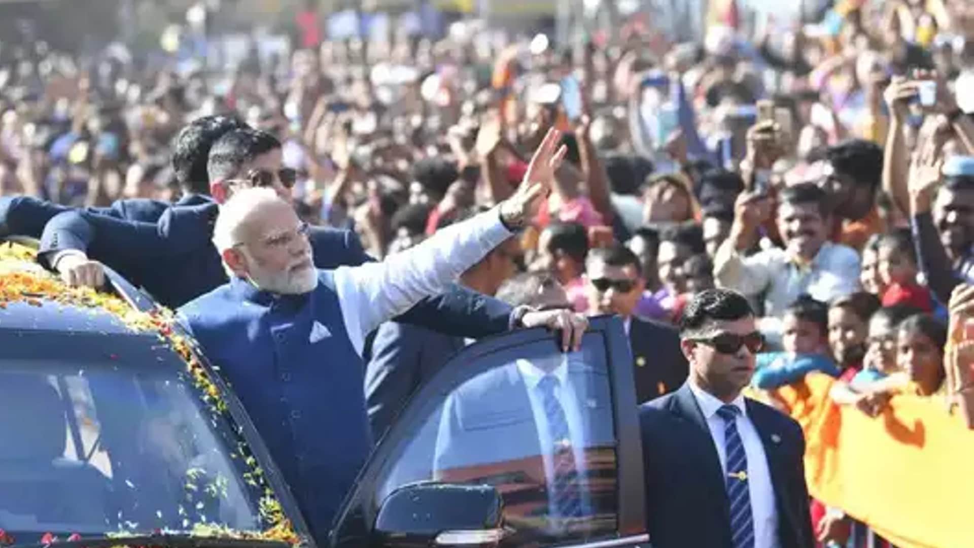 PM VISIT: PM Modi will hold a 350-metre road show in an open vehicle from Raj Bhavan to Control Room in Bhopal
