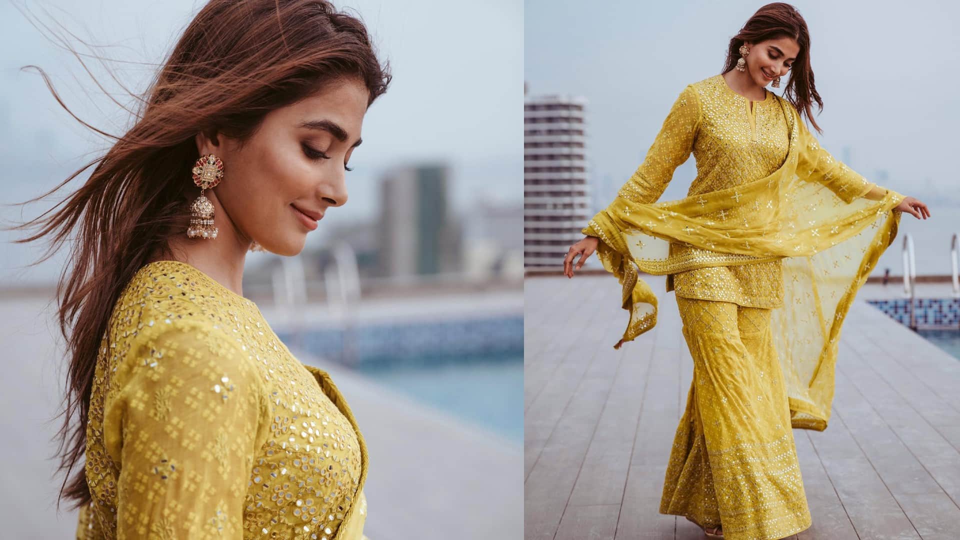 Fashion : Pooja Hegde Indian and western look for wedding and party