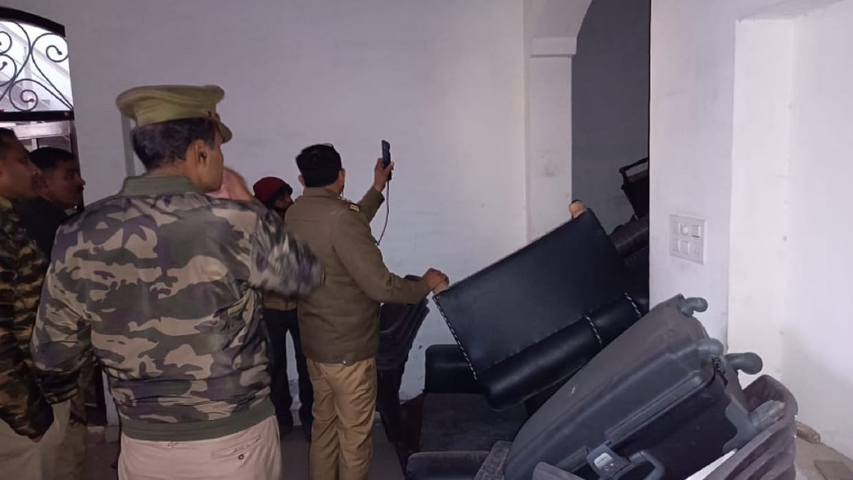Saharanpur: Big action against former MLC Haji Iqbal and Goods of 30 lakhs were attached from the house