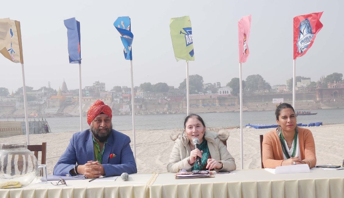 sky of varanasi will now be colorful from 17 january boat and baloon festival after tent city