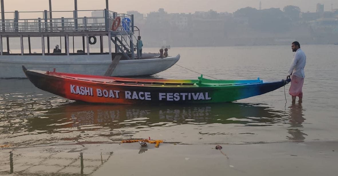 sky of varanasi will now be colorful from 17 january boat and baloon festival after tent city