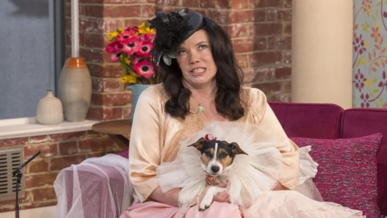Viral News: Woman Married Dog After Divorcing Husband bizarre love story trending news in hindi