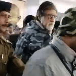 अमिताभ बच्चन और जया बच्चन मंगलवार सुबह इंदौर पहुंचे।
