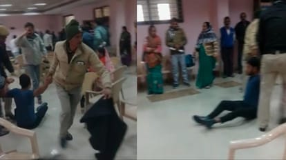 ग्वालियर में कलेक्टर ऑफिस में जनसुनवाई अफरा-तफरी का माहौल बन गया।